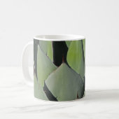 Mug Green Agave Feuille Botanique Photo Sud-ouest (Devant gauche)