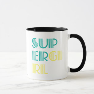 Mug Green and Yellow