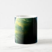 Mug Green and Yellow Planet (Centre)