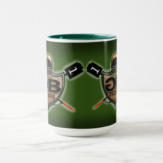 Mug GREEN BAY PACK par Slipperywindow (Centre)
