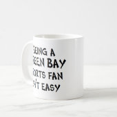 Mug green bay sports fan, being (Devant gauche)