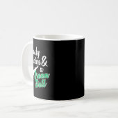 Mug Green Belt Taekwondo Martial Arts Funny Judo Citat (Devant gauche)