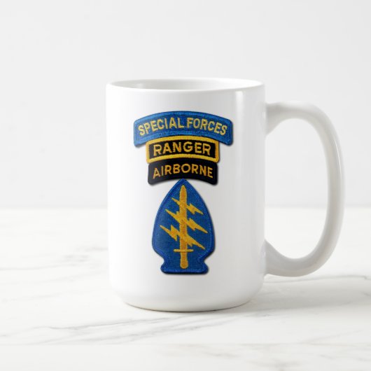 Mug Green Berets, le groupe des forces spéciales SFGA (Droite)