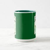 Mug Green Botanical St Patrick’s Day Shirt – caneca (Centre)