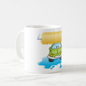 Mug Green Cartoon Car Wash Happy Little Car (Devant gauche)