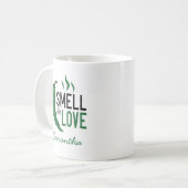 Mug Green Chili Smell the Love (Devant gauche)