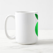 Mug GReen conception de pomme (Gauche)