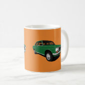 Mug Green Datsun Bluebird 1600 (510), deux images (Devant droit)