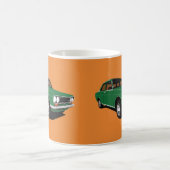 Mug Green Datsun Bluebird 1600 (510), deux images (Centre)