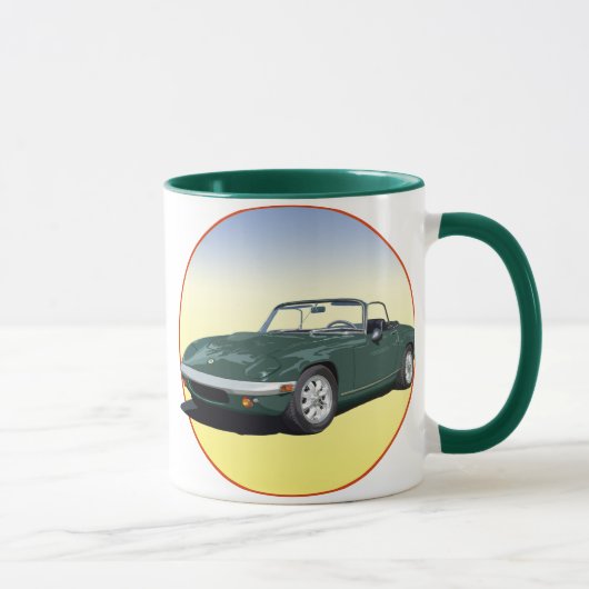 Mug Green Elan S4 (Droite)