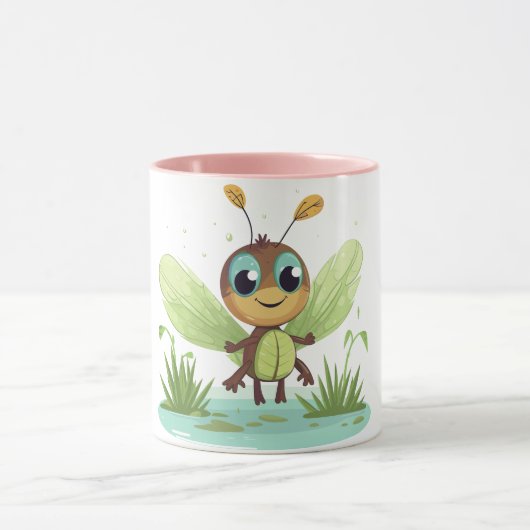 Mug Green Firefly (Centre)