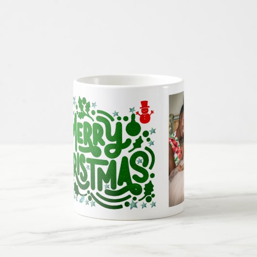Mug Green Foils Joyeux Noël (Centre)