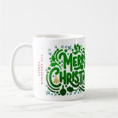 Mug Green Foils Joyeux Noël (Gauche)