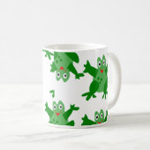 Mug Green Frog (Devant droit)