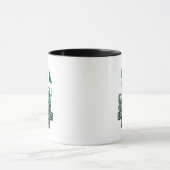 Mug Green Funny Excel Création silencieuse d'une feuil (Centre)