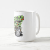 Mug Green Garbage Monster  (Devant droit)