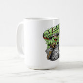 Mug Green Garbage Monster  (Devant gauche)