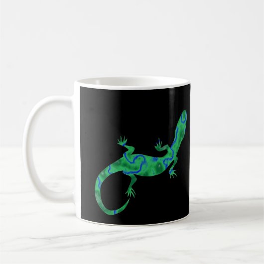 Mug Green Gecko (Gauche)