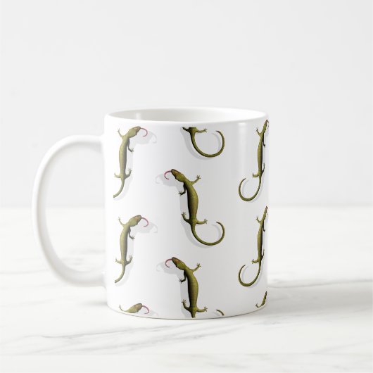 Mug Green Geckos (Gauche)