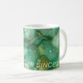 Mug "Green-Golds, Inkblot" (Devant droit)