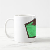 Mug Green Grasshopper Pie Slice St. Patrick's Day Food (Gauche)