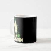 Mug Green Irish Penguin Cute St Patricks Day Animal Lo (Devant gauche)