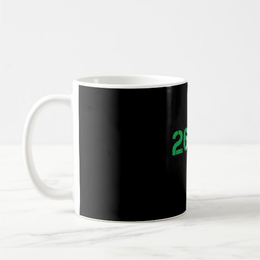 Mug Green Irish Unity 26 + 6 = 1 Saint Paddy Day Irlan (Gauche)