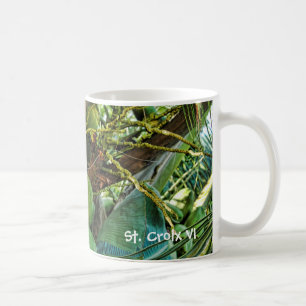 Mug Green Island Cocout Palm Tree