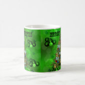 Mug Green Lawn Bowles Design de Noël, (Centre)