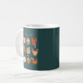 Mug Green Meowy & Bright Holiday Cats (Devant gauche)
