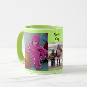 Mug Green Personnalise 3 MODÈLES PHOTO-Cadeaux