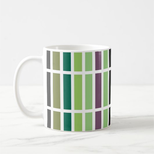 Mug Green purple Black Hues (Gauche)