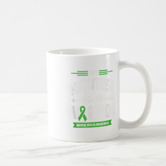 Mug Green Ribbon Warrior &amp; Supporters - Mental Hea