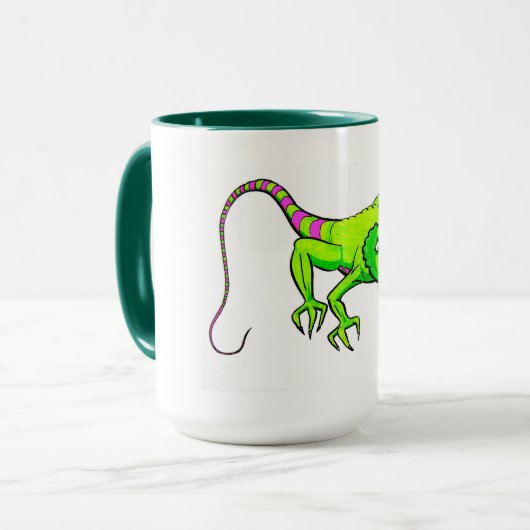 Mug Green Ringo Lizard (Devant gauche)