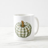 Mug Green Stripes Pumpkin (Devant droit)