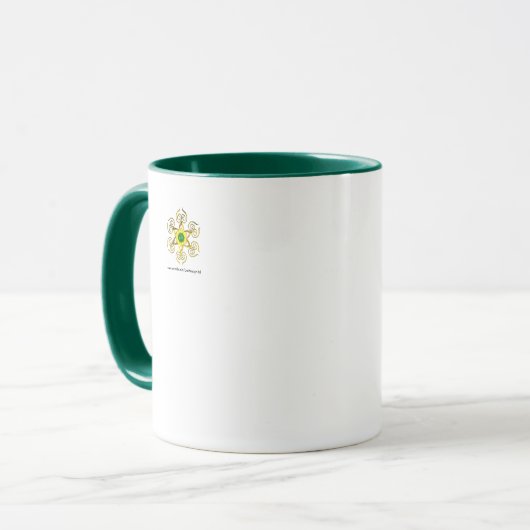 MUG GREEN TALISMAN (Devant gauche)