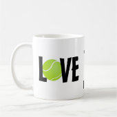 Mug Green Tennis Ball LOVE (Gauche)