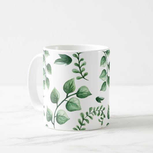 Mug Green Tree Leaf (Devant gauche)