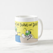 Mug Greenhead prend le déjeuner (Devant droit)