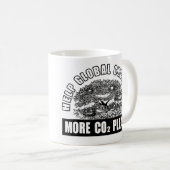 Mug Greening global d'aide - plus de CO2 svp (Devant droit)