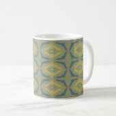 Mug Greenish Retro Vintage Pattern (Devant droit)