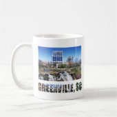 Mug Greenville Caroline du Sud Photo de voyage (Gauche)