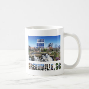 Mug Greenville Caroline du Sud Photo de voyage