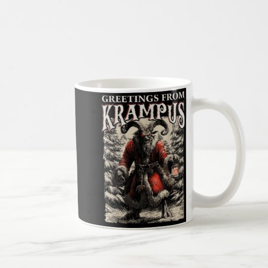 Mug Greetings From Ss Vom Krampus Festive Horror Chris (Droite)