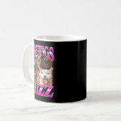 Mug Greetings Huzz Funny Cat Meme Bootleg Graphic Men (Devant gauche)