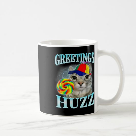 Mug Greetings Huzz Funny Gen Z Gen Alpha Slang Meme (Droite)