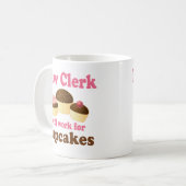 Mug Greffier drôle (Devant gauche)