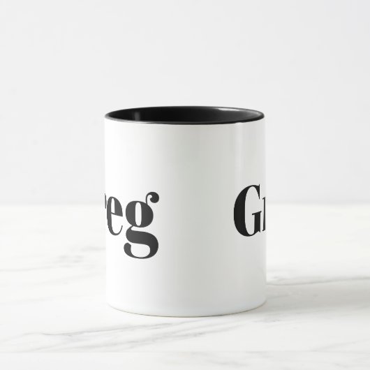 Mug greg (Centre)