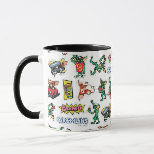 Mug Gremlins™ Autocollants Drôles Motif