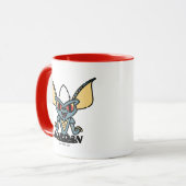 Mug Gremlins | Caractère comique de bande passante (Devant gauche)